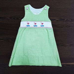 The Cheeky Lamb Smocked Flamingo Dress Size 6